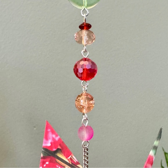 Origami Crane Ornament #1230 - Large - Picture 4 of 7